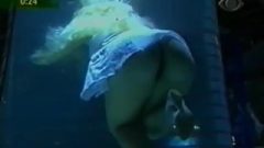 Latina Model Fernanda Galan Huge Asshole Swimsuit Thong Upskirt !