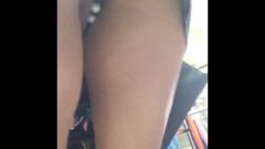 Exhibitionist Wife Upskirt Shopping With No Undies