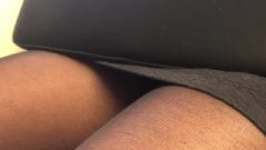 Upskirt Today In The Train She Was Sleepin