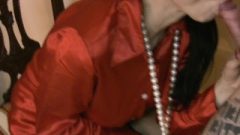 Mistress Trinity – Full Clothed Fetish Goddess In Red Blouse