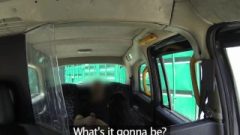 FakeTaxi Gothic Looking Woman Takes A Rough Dick In London Cab