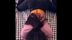 Tiny Brunette Whore On All Fours Throating My Penis