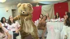 Dancing Bear – Dick-sucking Clothed Female Naked Male Orgy For The Bride To Be
